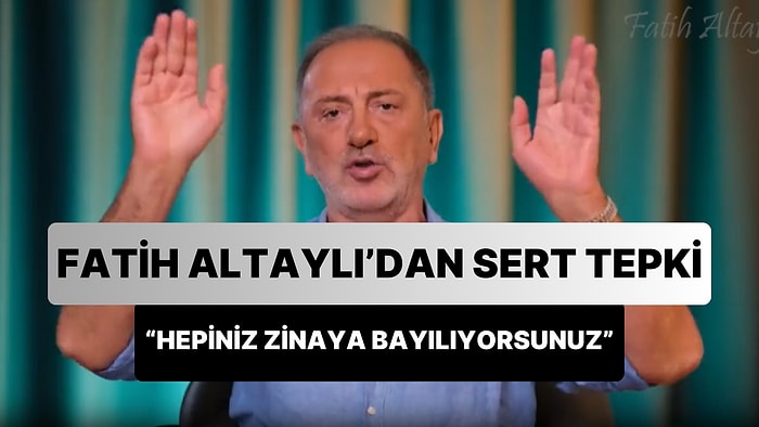 Altaylı, Alkol Yasağı Yazısına Gelen 'Günah Olduğunu Bilmiyor musun? Senin Derdin Dinle' Yorumuna Sinirlendi