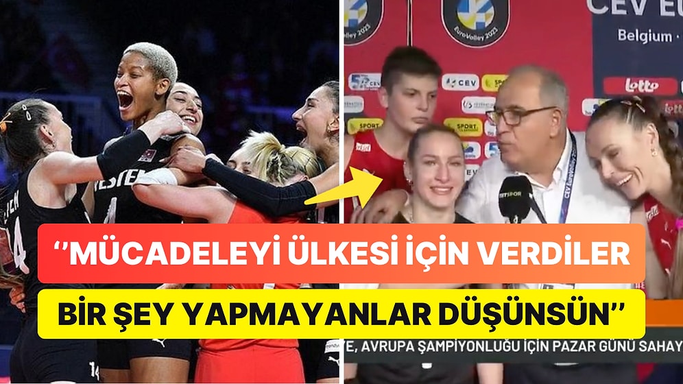 TVF Başkanı Mehmet Akif Üstündağ Tarih Yazan Filenin Sultanları'na Sözleriyle Hepimizin Sesi Oldu