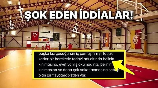 Koç 'Karıma Benziyorsun' Demiş: Galatasaray'ın Kız Çocuk Basketbol Kursu Hakkındaki Şok Edici İddialar