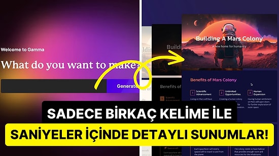 PowePoint'te Saatler Harcamayı Bırakın: Her Konuda Profesyonel Sunumlar Oluşturan Gamma App ile Tanışın!