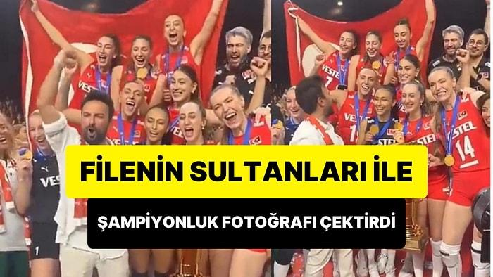 Megastar Tarkan, Filenin Sultanları ile Şampiyonluk Fotoğrafı Çektirdi
