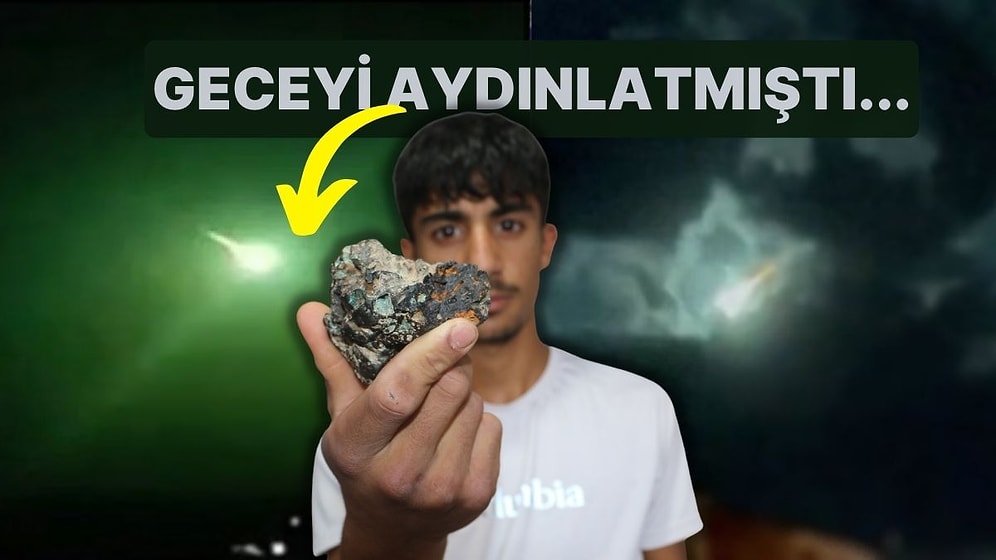 Geceyi Aydınlatmıştı... Diyarbakır'a Düşen Göktaşı Satışa Çıkartıldı
