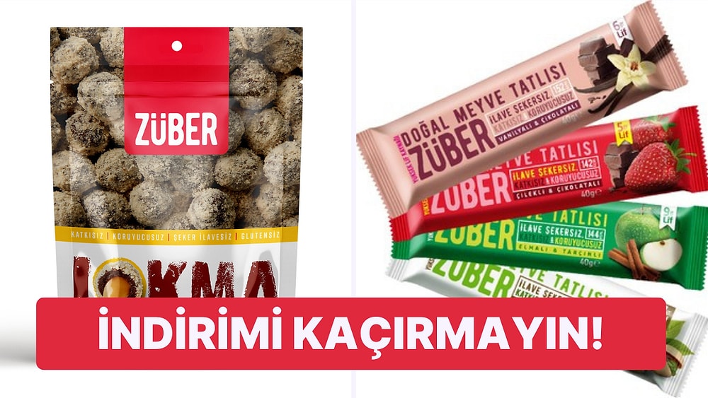 Züberlezzetler'de Tüm Ürünler Sepette %35 İndirimli!