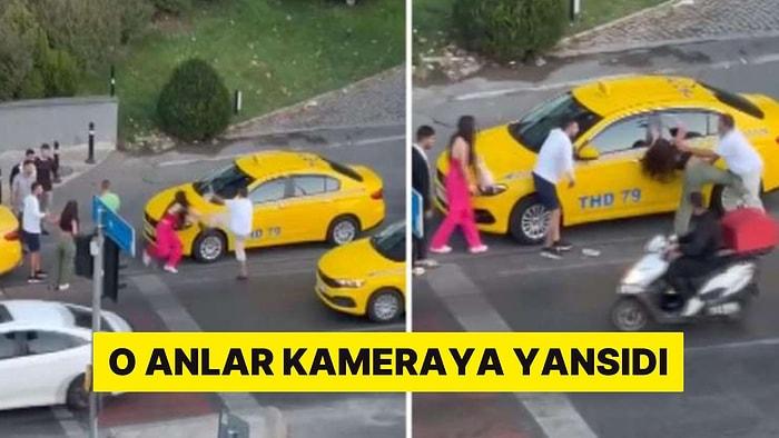 Beyoğlu'nu Karıştıran Olay: Taksici ile Kadınlar Birbirine Girdi