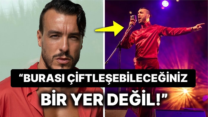 Cem Adrian'ın Konserde Seyircisine Gösterdiği Tepki Gündem Oldu: "Burası Çiftleşebileceğiniz Bir Yer Değil"