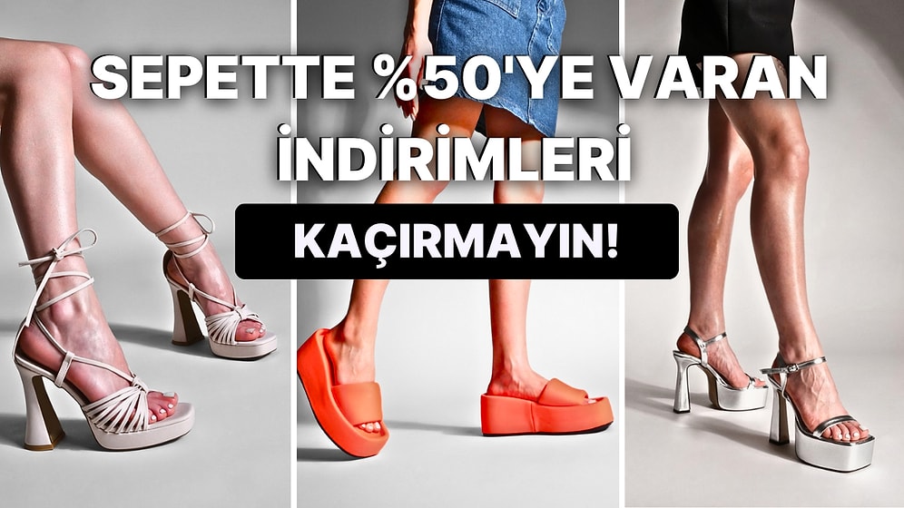 Tasarımlarıyla Bu Sezonun En Tarz Ayakkabılarına Sahip Marjin’in Sepette %50'ye Varan İndirimli Modelleri!