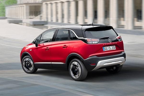 Opel Crossland fiyat listesi Eylül 2023