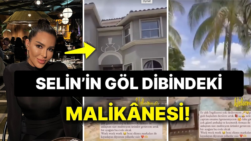 Selin Ciğerci'nin Amerika'daki Lüks Malikânesi Karşısında Nutkunuz Tutulacak!