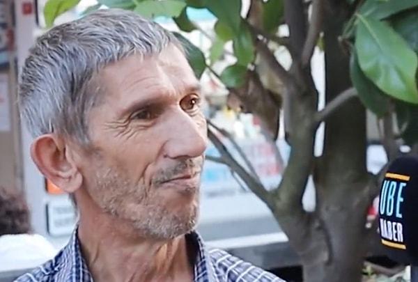 UBE Haber isimli kanalın sokak röportajında konuşan bir vatandaş yaşadığı ekonomik sıkıntıyı anlattı.