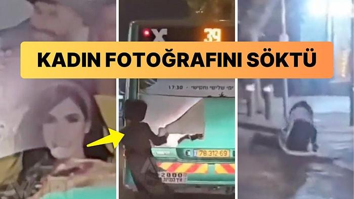 İsrail'de Hayrete Düşüren Olay: Kadın Fotoğrafı Var Diye Otobüse Saldıdı