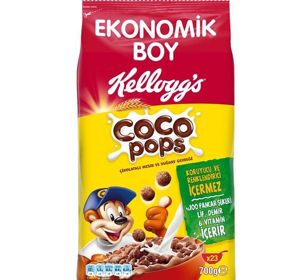 12. Kellogg's Coco Pops Mısır Gevreği 700 g