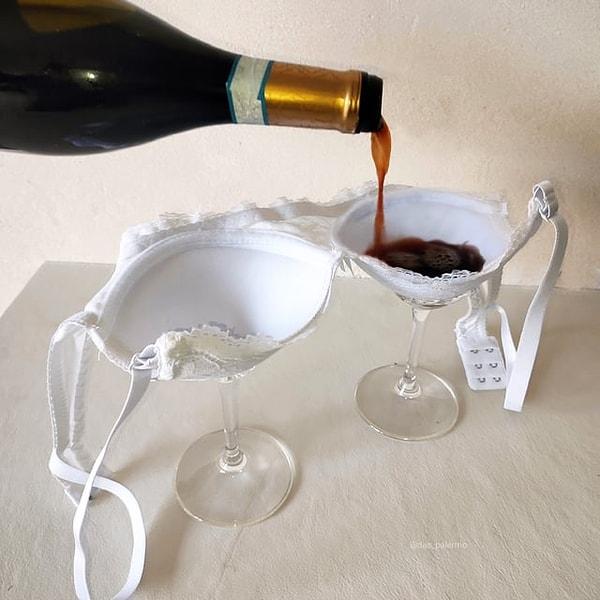 1. Şarap içmenin en yenilikçi yolu.