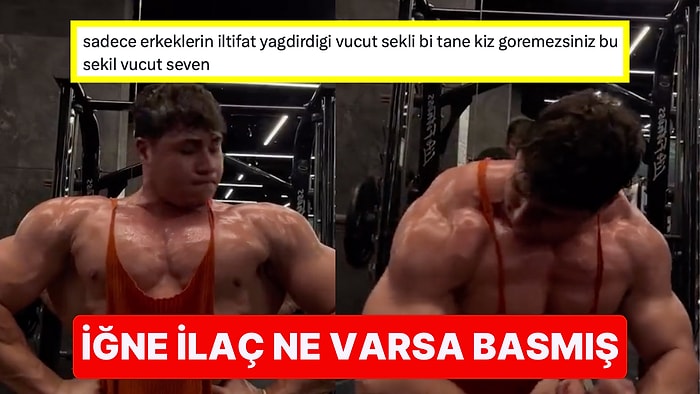 Karaciğer İptal! Henüz 18 Yaşındayken Aşırı Vücut Geliştiren Erkeğe Gelen Birbirinden Haklı Tepkiler