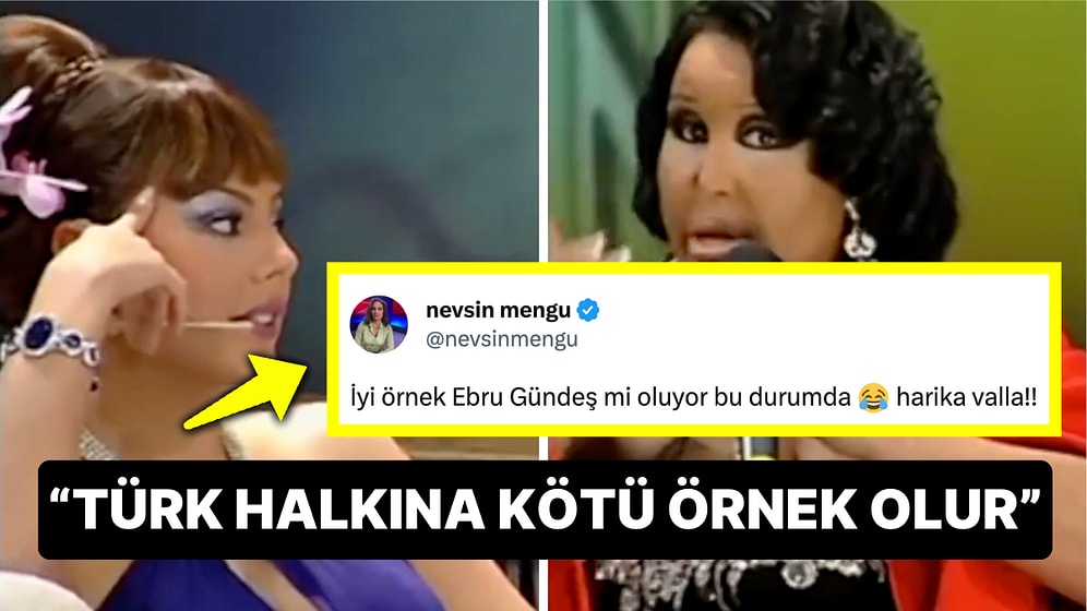 Bülent Ersoy'un Yıllar Önce Ebru Gündeş'e Ekranda Hayatının Dersini Verdiği 'Eş Cinsellik' Tartışması Gündemde