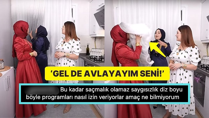 İzleyenler Şoke Oldu: Gelin Evi Programında Bir Yarışmacı, Ev Sahibinin Perdesini Söküp Üzerine Fırlattı!