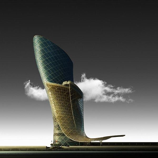 'Capital Gate Tower Abu Dhabi'- Frank Loddenkemper/ Mimari- Birinci
