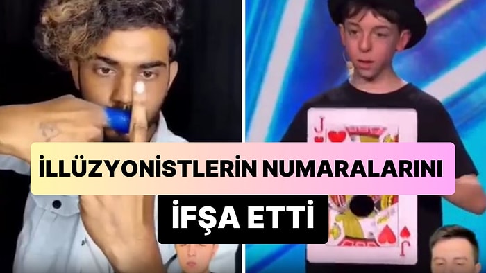 İllüzyonistlerin İzleyen Herkesi Dumura Uğratan Numaralarını Tek Tek İfşa Eden Fenomen