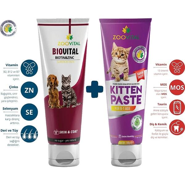 8. Zoovital Biovital Paste, Kitten Paste Kedi Vitamini