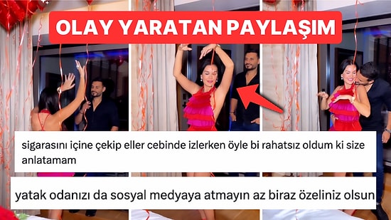 Kocasının Ayaklarını Öpmesiyle Olay Yaratan Dilan Polat, Şimdi de Yatak Odası Dansıyla Tartışma Yarattı