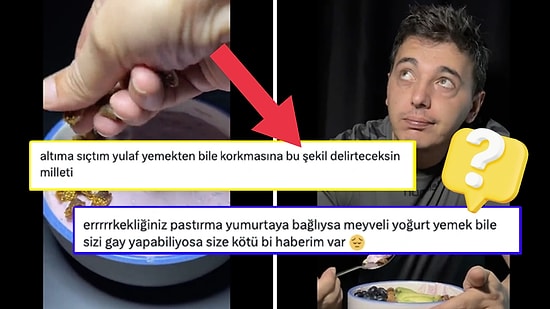 Kendine Meyveli Bowl Hazırlayan Erkeğin Videosu "Eşcinsel Olmayacağız" Diye Paylaşılınca Ortalık Karıştı