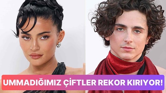 Gündeme Adeta Bomba Etkisi Yaratan Kylie Jenner ve Timothée Chalamet Şimdi de Tenis Maçı İzlemeye Gitti