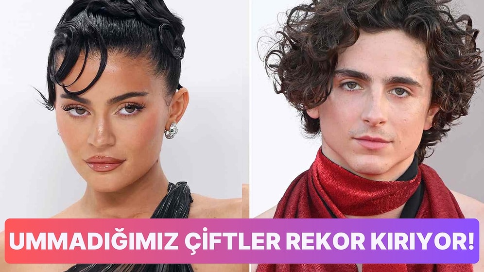 Gündeme Adeta Bomba Etkisi Yaratan Kylie Jenner ve Timothée Chalamet Şimdi de Tenis Maçı İzlemeye Gitti