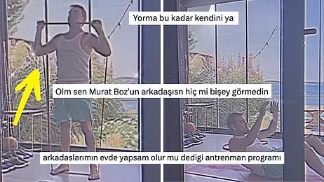 Yaptığı "Yoğun" Sporu Paylaşan ve Bir Nevi Vücut Şov Yapan Murat Dalkılıç'a Gelen Yorumlar Güldürdü!