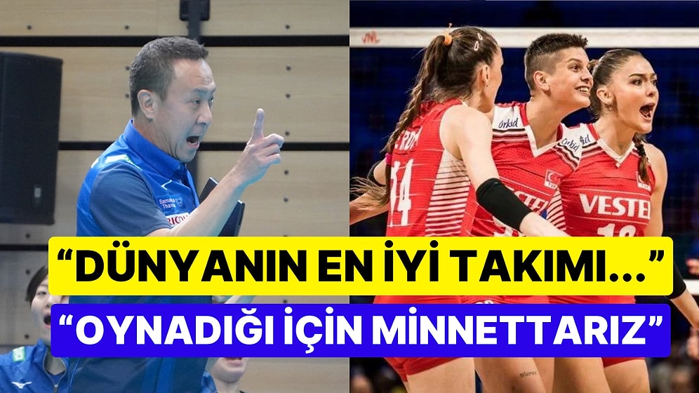 Olimpiyat Elemelerinde Filenin Sultanları'na Yenilen Japonya Takımı Koçundan Gururlandıran Açıklamalar