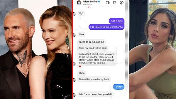15. Adam Levine'ın sosyal medya güzeline Instagram'dan yazdığı mesajlar ifşalanınca ortalık bir hayli karışmıştı. Kurduğu cümleler ağızları açık bırakacak şekildeydi. Ancak eşi Victoria Secret meleği Behati Prinsloo, evliliğine devam edeceğini açıkladı.