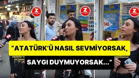 'Atatürk'ü Nasıl Sevmiyorsak, Saygı Duymuyorsak...' Sözleriyle Tepki Çeken Kadın