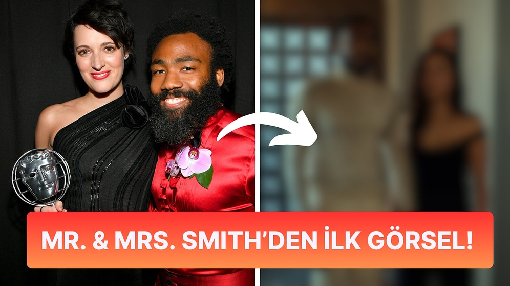 Başrollerinde Donald Glover ve Phoebe Waller Bridge'in Yer Aldığı Mr. & Mrs. Smith Dizisinden İlk Kare Geldi!