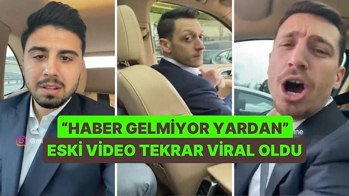 Mesut Özil, Mert Hakan Yandaş, Ozan Tufan ve Sinan Gümüş'ün Arabada Şarkı Söylediği Anlar Yeniden Viral Oldu