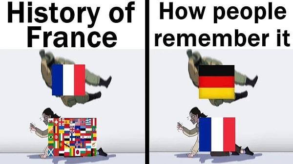 8. Normalde Fransa'nın tarihi / İnsanların hatırladığı