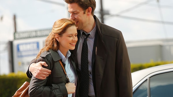 Jim Halpert and Pam Beesly