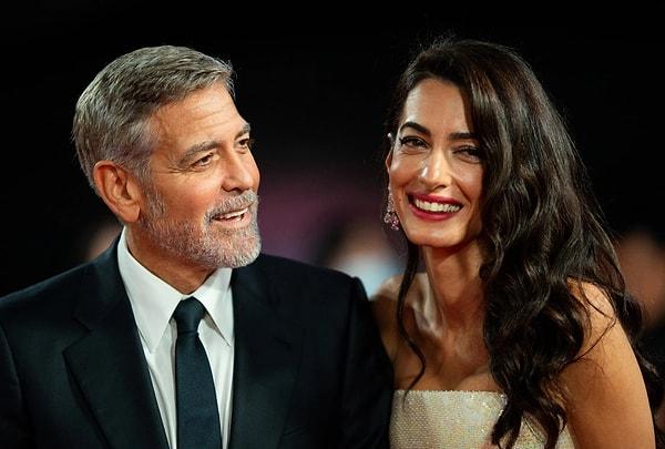 3. George and Amal Clooney: