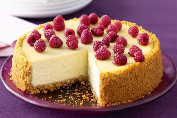 New York-style cheesecake