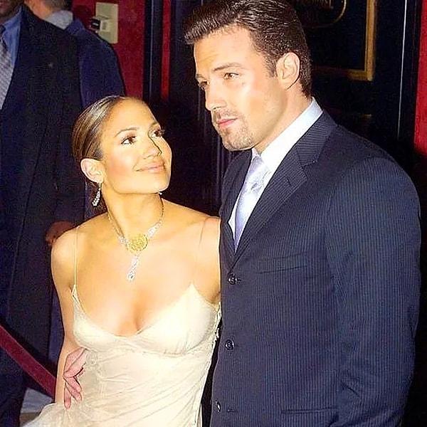 2002 yılında Gigli filmi için bir araya gelen Jennifer Lopez ve Ben Affleck aşkı, 2003 yılına damgasını vurmuştu!