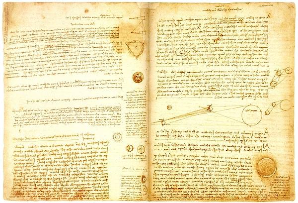 1. Leonardo da Vinci - Codex Leicester (30,8 milyon dolar)