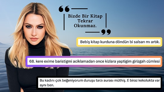 Hadise'nin Eski Eşine "Bizde Bir Kitap Tekrar Okunmaz" Göndermesi Sosyal Medya Kullanıcılarını Güldürdü!