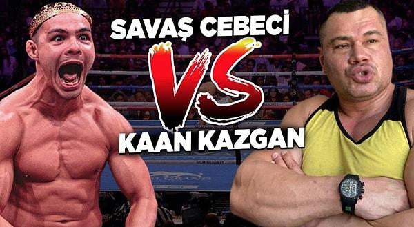 Böyle bir kavganın neden yaşandığını soracak olursanız... Fitness Koçu Savaş Cebeci'nin "İsterse dünya şampiyonu olsun, 70 kilo adam beni dövemez" açıklamasının ardından MMA dövüşçüsü Kaan Kazgan kendisine meydan okumuştu.