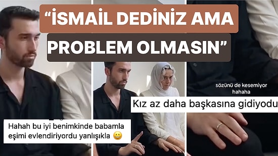 Dini Nikah Sırasında İmam İsmini Karıştırınca Panik Olan Damadın Güldüren Anları