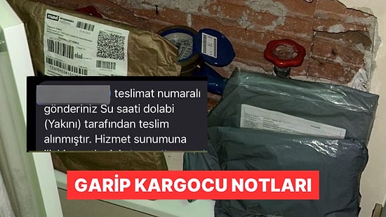 Alıcılara Ulaşamayan Kargocuların Bıraktığı Tuhaf Açıklama Notları Viral Oldu