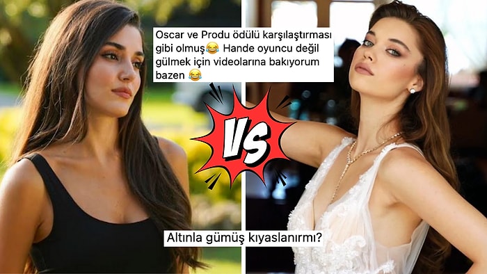 Tarafını Seç! Son Dönemin Popüler Oyuncuları Hande Erçel ve Afra Saraçoğlu Sosyal Medyayı İkiye Böldü