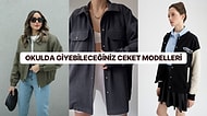 Moda Her Yerde! Okulda Giyilebilecek Kadın Ceket Modelleri