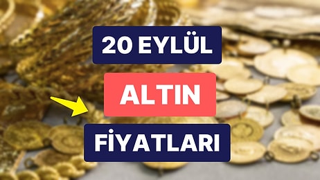 Altın Ne Kadar, Kaç TL? 20 Eylül Kapalıçarşı Gram Altın, Çeyrek Altın, Yarım Altın Anlık Fiyatları