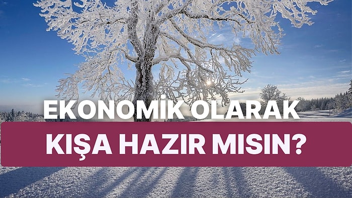 Ekonomik Anlamda Kışa Ne Kadar Hazırsın?