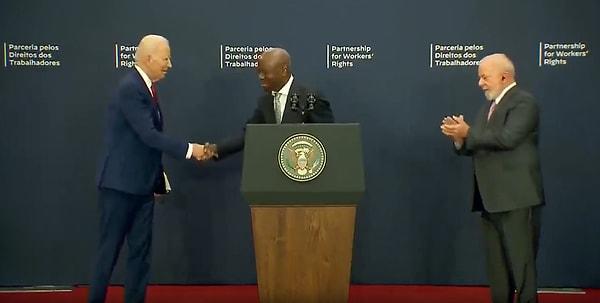 Joe Biden, Birleşmiş Milletler (BM) 78'inci Genel Kurul toplantıları kapsamında Brezilya Devlet Başkanı Luiz Inacio Lula da Silva ile New York’ta görüştü.