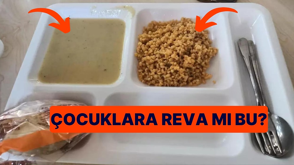 Bir Veli İzmir Atatürk Lisesi'nde Çıkan Skandal Yemeklerin Fotoğrafını Paylaşarak İsyan Etti