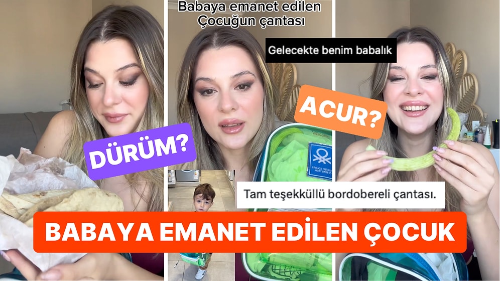 Babaya Emanet Edilen Çocuğun Çantasından Çıkanlar ''Operasyona mı Gidiyor?'' Dedirtti