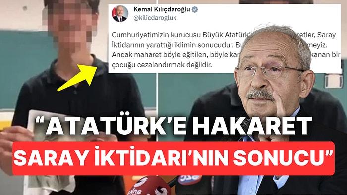 Kemal Kılıçdaroğlu'ndan Atatürk'e Hakaret Eden Lise Öğrencisi Hakkında İktidar Göndermesi
